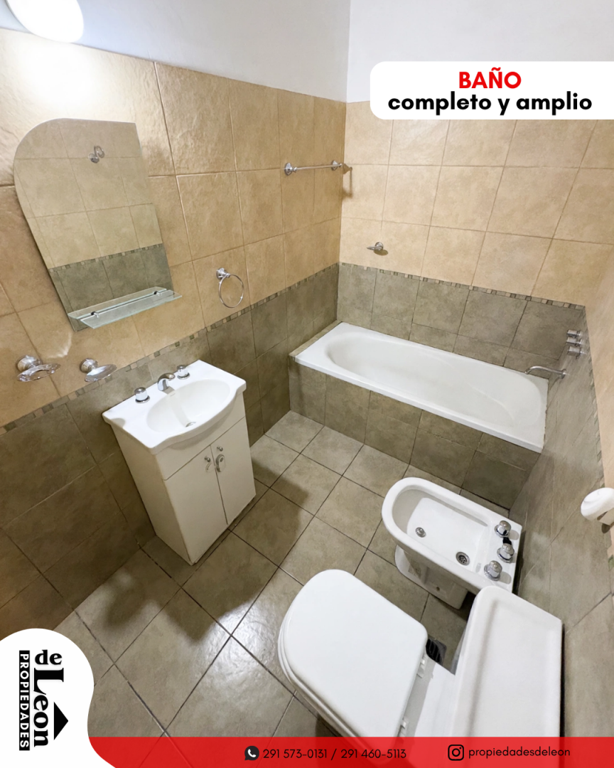 Departamento Interno en Alquiler en Lavalle 481, Centro, Bahía Blanca - Bahía Blanca Propiedades | SITIO OFICIAL l