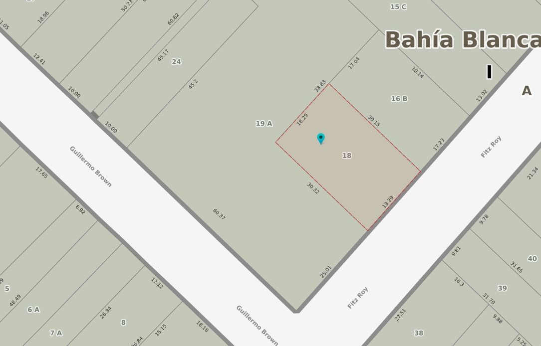Terreno en Venta en FITZ ROY 83, Centro, Bahía Blanca - Bahía Blanca Propiedades | SITIO OFICIAL l