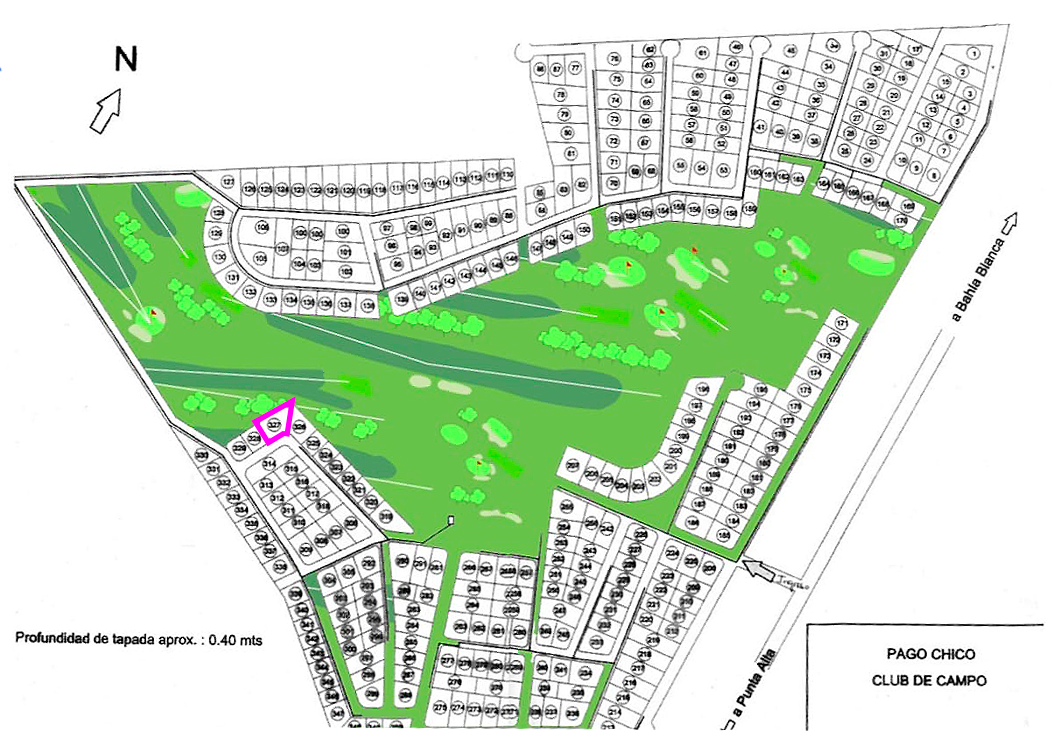 Terreno en Venta en Lote 327, Pago Chico, Bahía Blanca - Bahía Blanca Propiedades | SITIO OFICIAL l