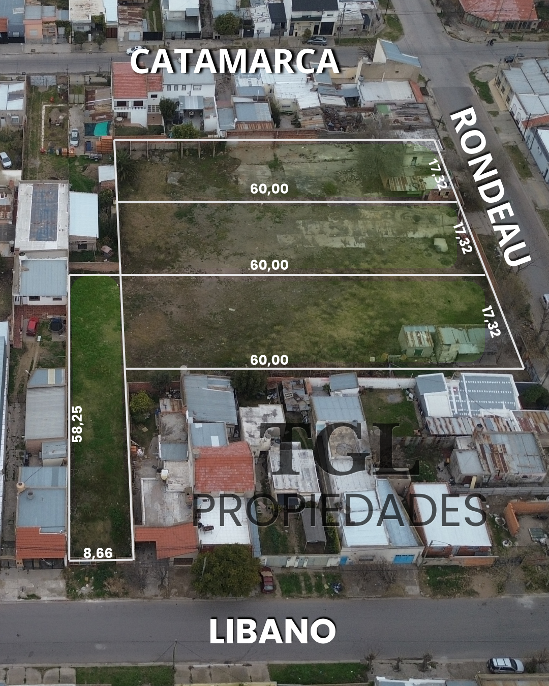 Terreno en Venta en Libano Y Rondeau, Noroeste, Bahía Blanca - Bahía Blanca Propiedades | SITIO OFICIAL l