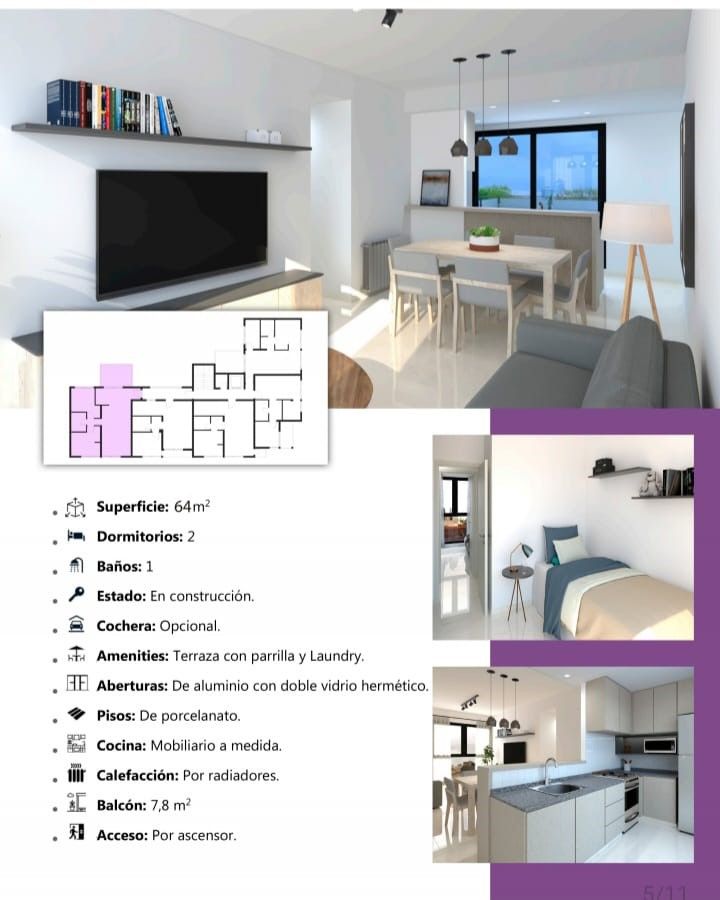 Departamento en Venta en Guemes 958,  Bahía Blanca - Bahía Blanca Propiedades | SITIO OFICIAL l