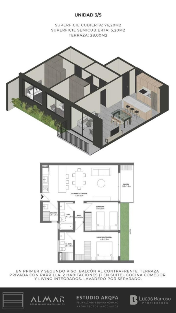 Departamento en Venta en HUGONY 80, La Falda, Bahía Blanca - Bahía Blanca Propiedades | SITIO OFICIAL l