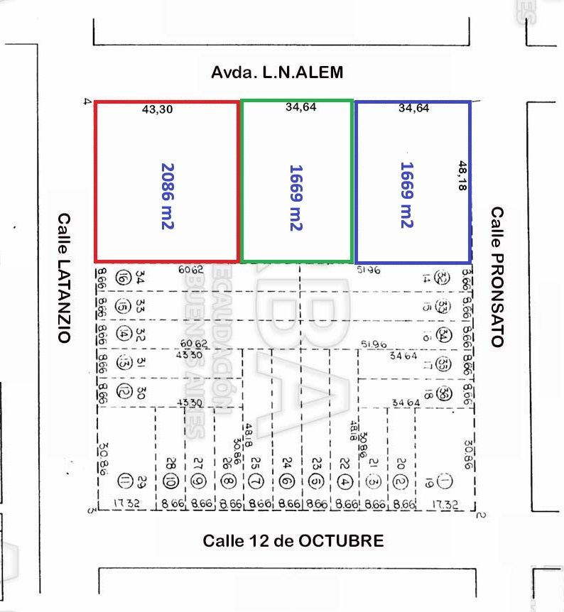 Terreno en Venta en Avda Alem 3700,  Bahía Blanca - Bahía Blanca Propiedades | SITIO OFICIAL l