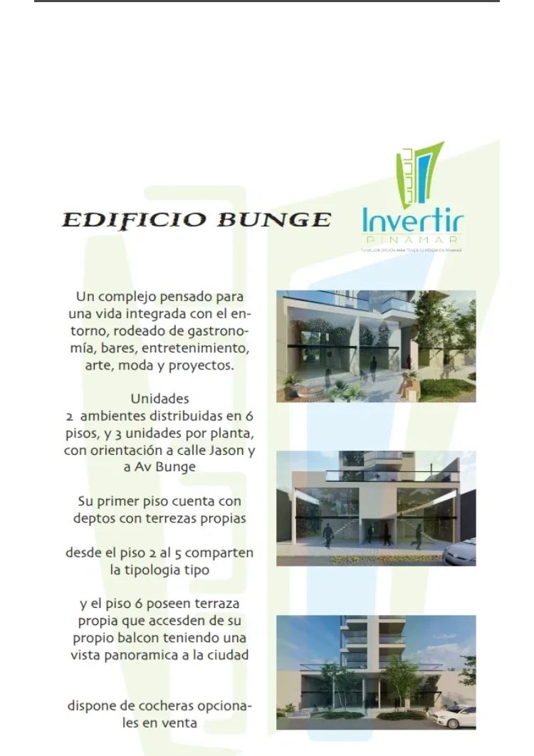 Departamento en Venta en Avda.bunge 1131,  Pinamar - Bahía Blanca Propiedades | SITIO OFICIAL l
