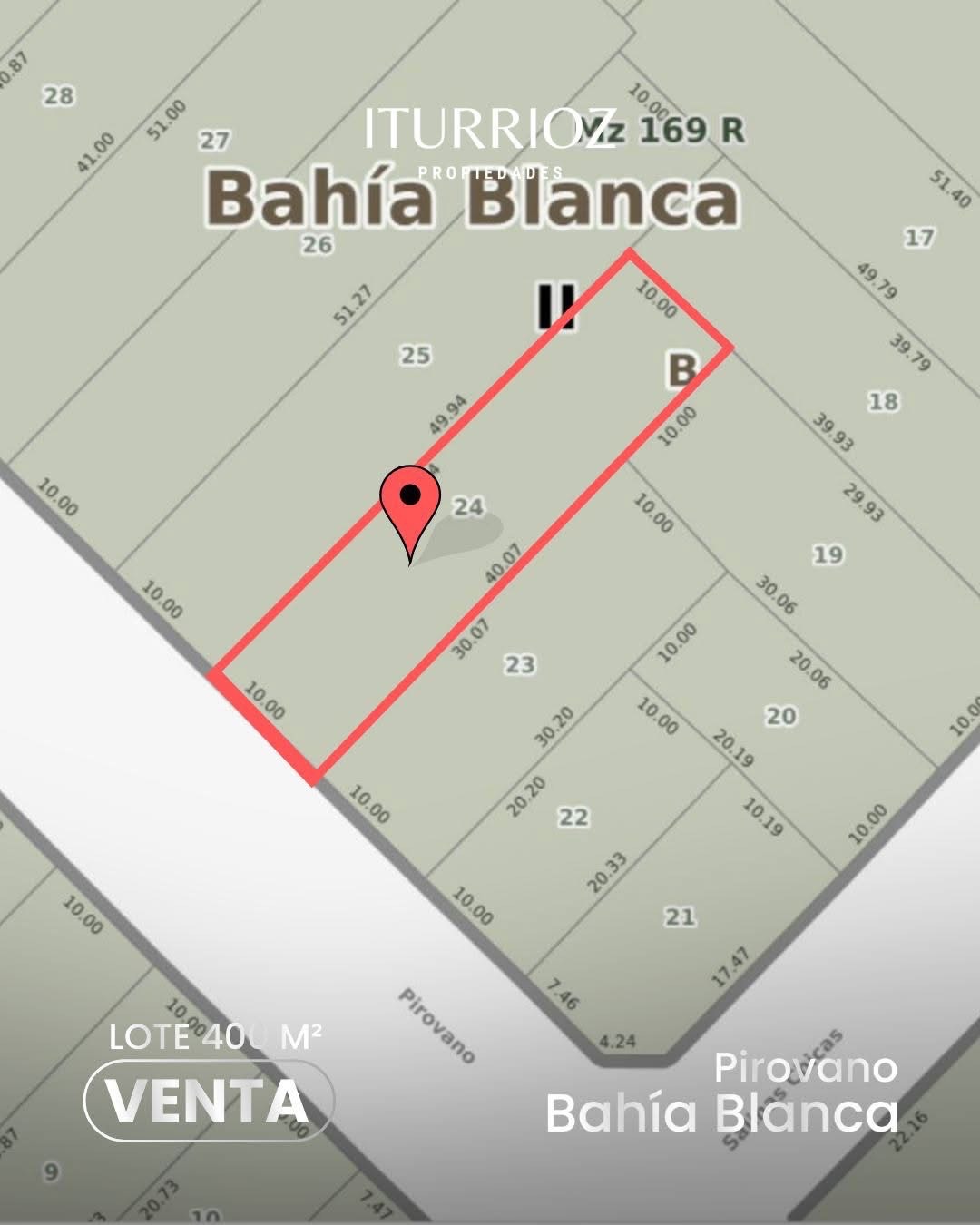 Terreno en Venta en Pirovano 3000, Villa Hardin Green, Bahía Blanca - Bahía Blanca Propiedades | SITIO OFICIAL l