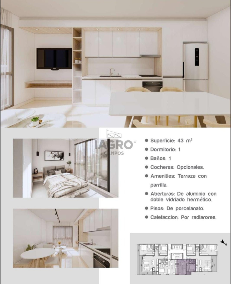 Departamento en Venta en O'higgins 237, Centro, Bahía Blanca - Bahía Blanca Propiedades | SITIO OFICIAL l