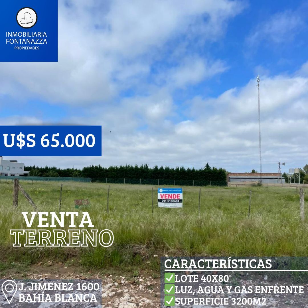 Terreno en Venta en Jimenez 1600, San Agustin, Bahía Blanca - Bahía Blanca Propiedades | SITIO OFICIAL l