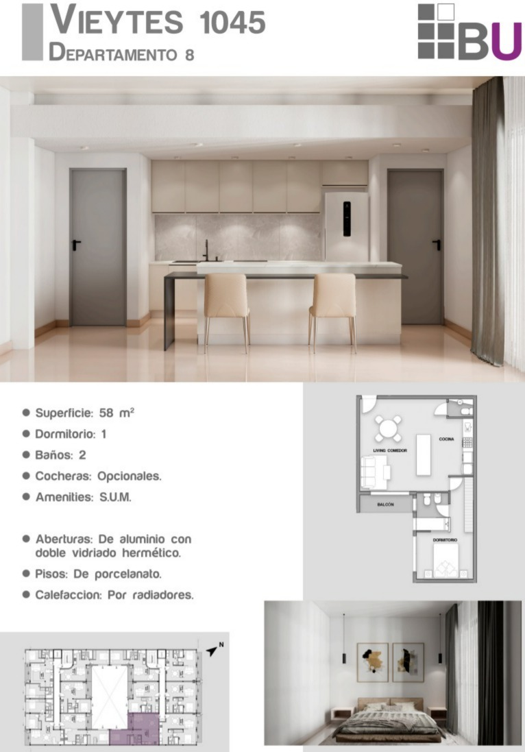 Departamento en Venta en Vieytes 1045,  Bahía Blanca - Bahía Blanca Propiedades | SITIO OFICIAL l