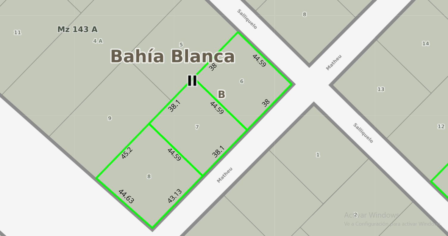 Terreno en Venta en Jorge Newbery 1860,  Bahía Blanca - Bahía Blanca Propiedades | SITIO OFICIAL l
