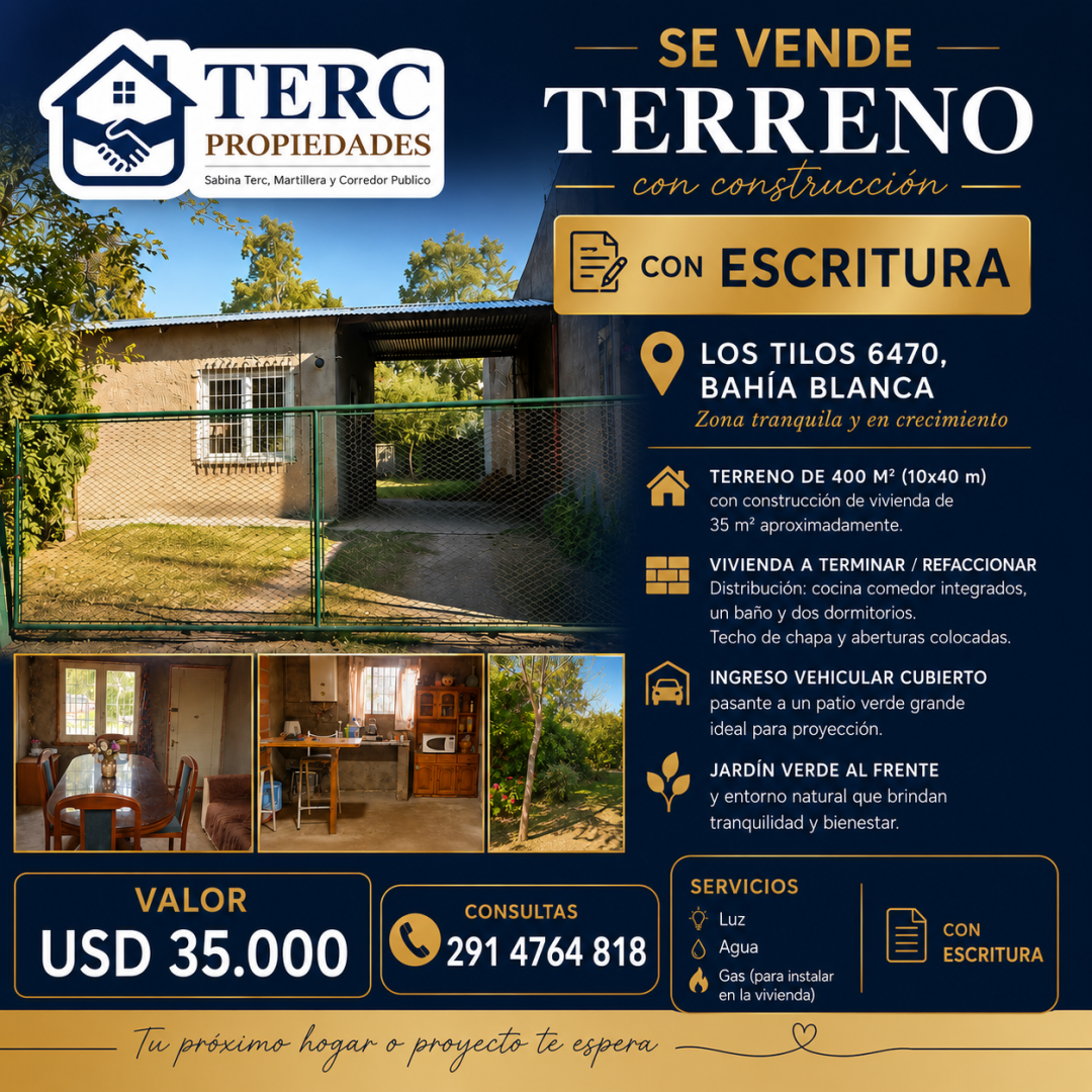 Casa en Venta en Los Tilos 6470,  Bahía Blanca - Bahía Blanca Propiedades | SITIO OFICIAL l