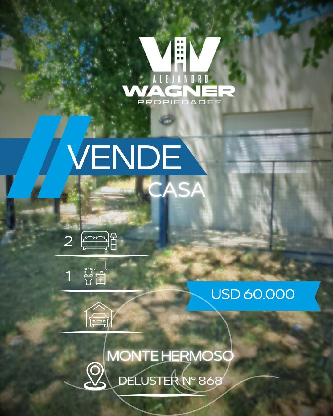 Casa en Venta en Deluster 868, Centro, Monte Hermoso - Bahía Blanca Propiedades | SITIO OFICIAL l