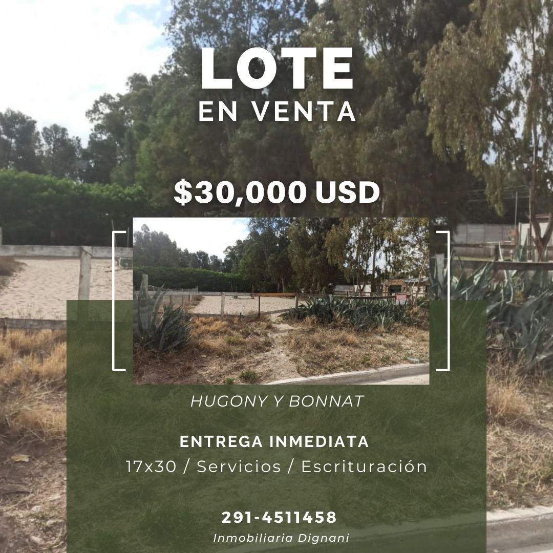 Terreno en Venta en Hugony Y Bonnat,  Bahía Blanca - Bahía Blanca Propiedades | SITIO OFICIAL l