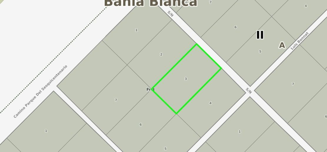 Terreno en Venta en Ernesto Che Guevara De La Serna 4108, Villa Belgrano, Bahía Blanca - Bahía Blanca Propiedades | SITIO OFICIAL l