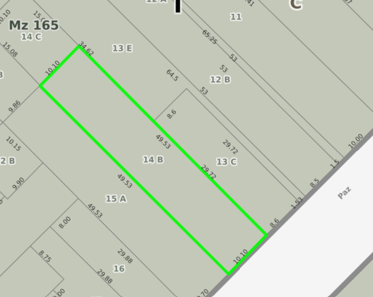 Terreno en Venta en General Paz 452, Centro, Bahía Blanca - Bahía Blanca Propiedades | SITIO OFICIAL l