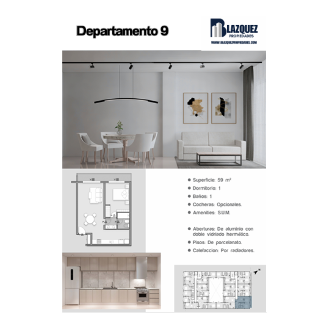 Departamento en Venta en VIEYTES 1045, Pacifico, Bahía Blanca - Bahía Blanca Propiedades | SITIO OFICIAL l