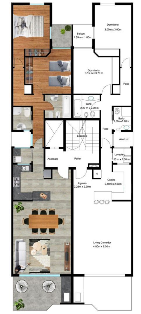 Departamento en Venta en Alfonsin 43,  Monte Hermoso - Bahía Blanca Propiedades | SITIO OFICIAL l