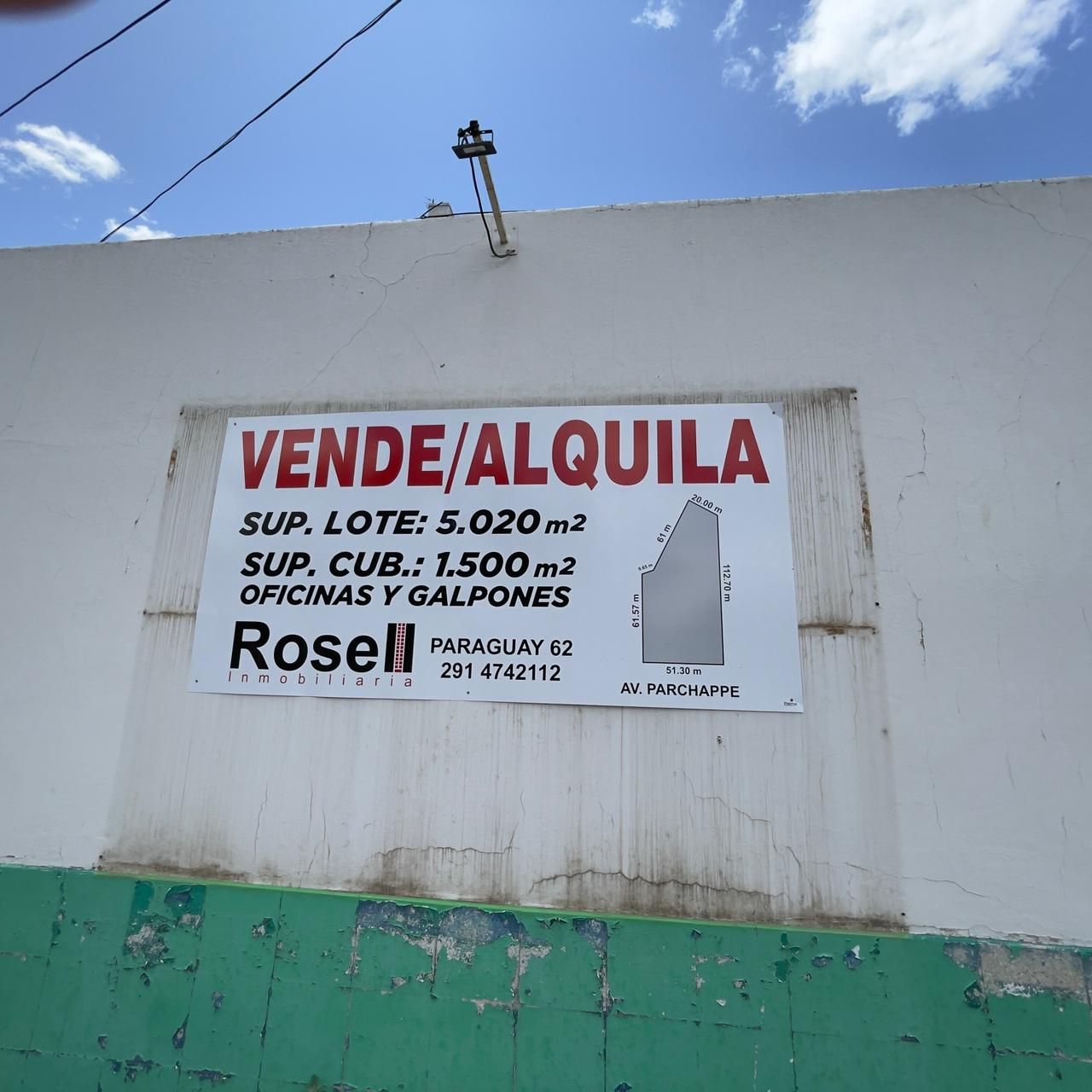 Galpón en Alquiler en Parchappe 786, Tiro Federal, Bahía Blanca - Bahía Blanca Propiedades | SITIO OFICIAL l