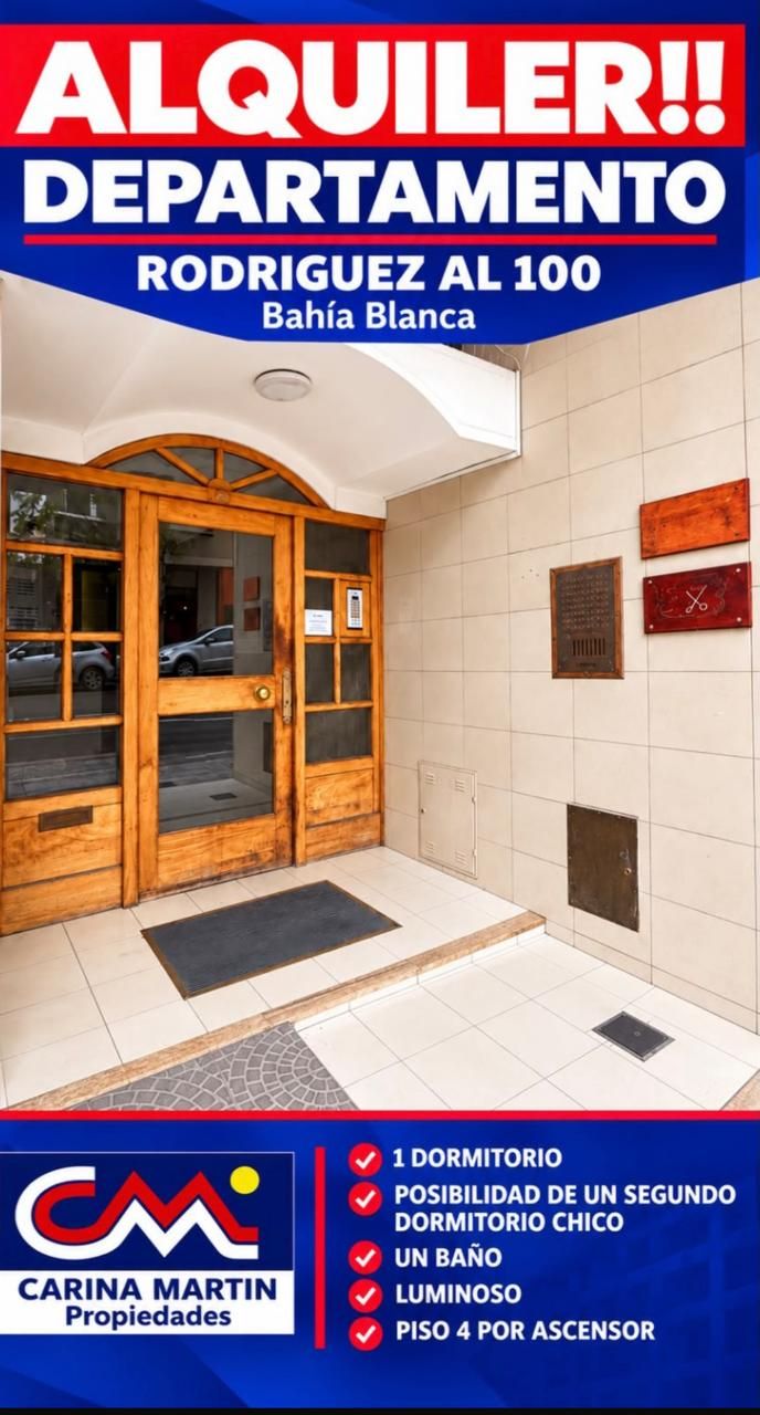 Departamento en Alquiler en RODRIGUEZ 100, Centro, Bahía Blanca - Bahía Blanca Propiedades | SITIO OFICIAL l