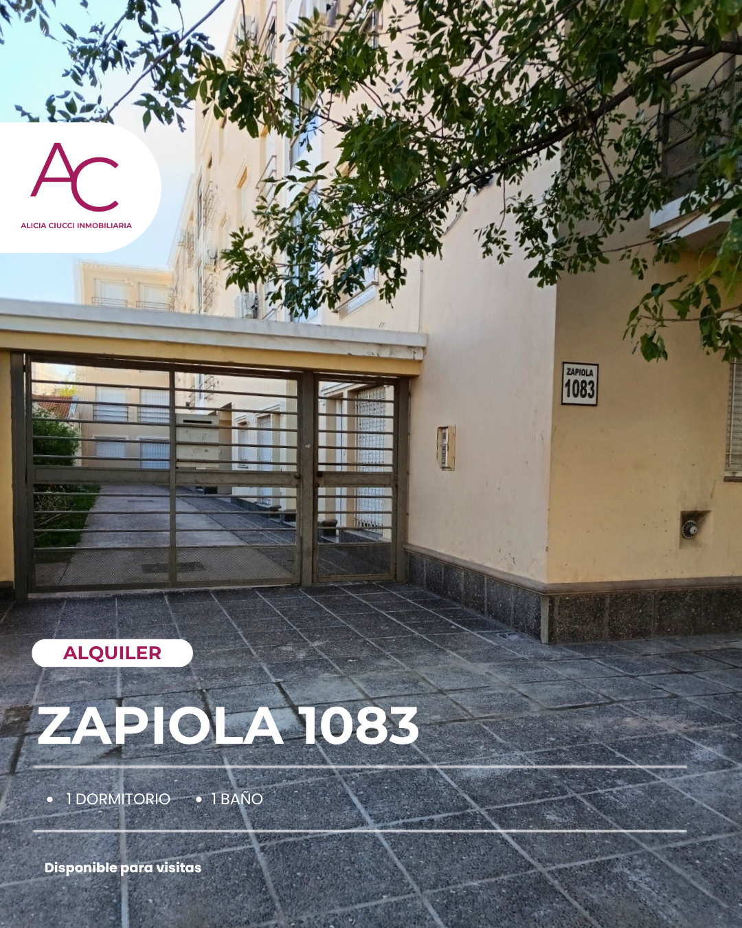 Departamento en Alquiler en ZAPIOLA 1083, Universitario, Bahía Blanca - Bahía Blanca Propiedades | SITIO OFICIAL l
