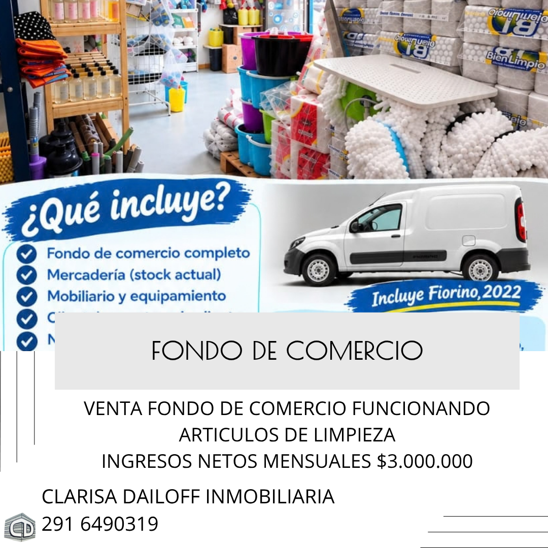 Fondo Comercio en Venta   Bahía Blanca - Bahía Blanca Propiedades | SITIO OFICIAL l