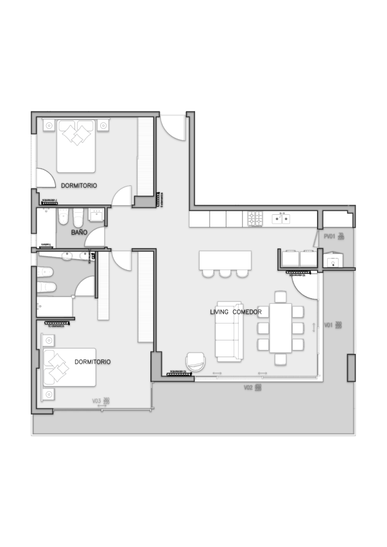 Departamento en Venta en O Higgins 237,  Bahía Blanca - Bahía Blanca Propiedades | SITIO OFICIAL l