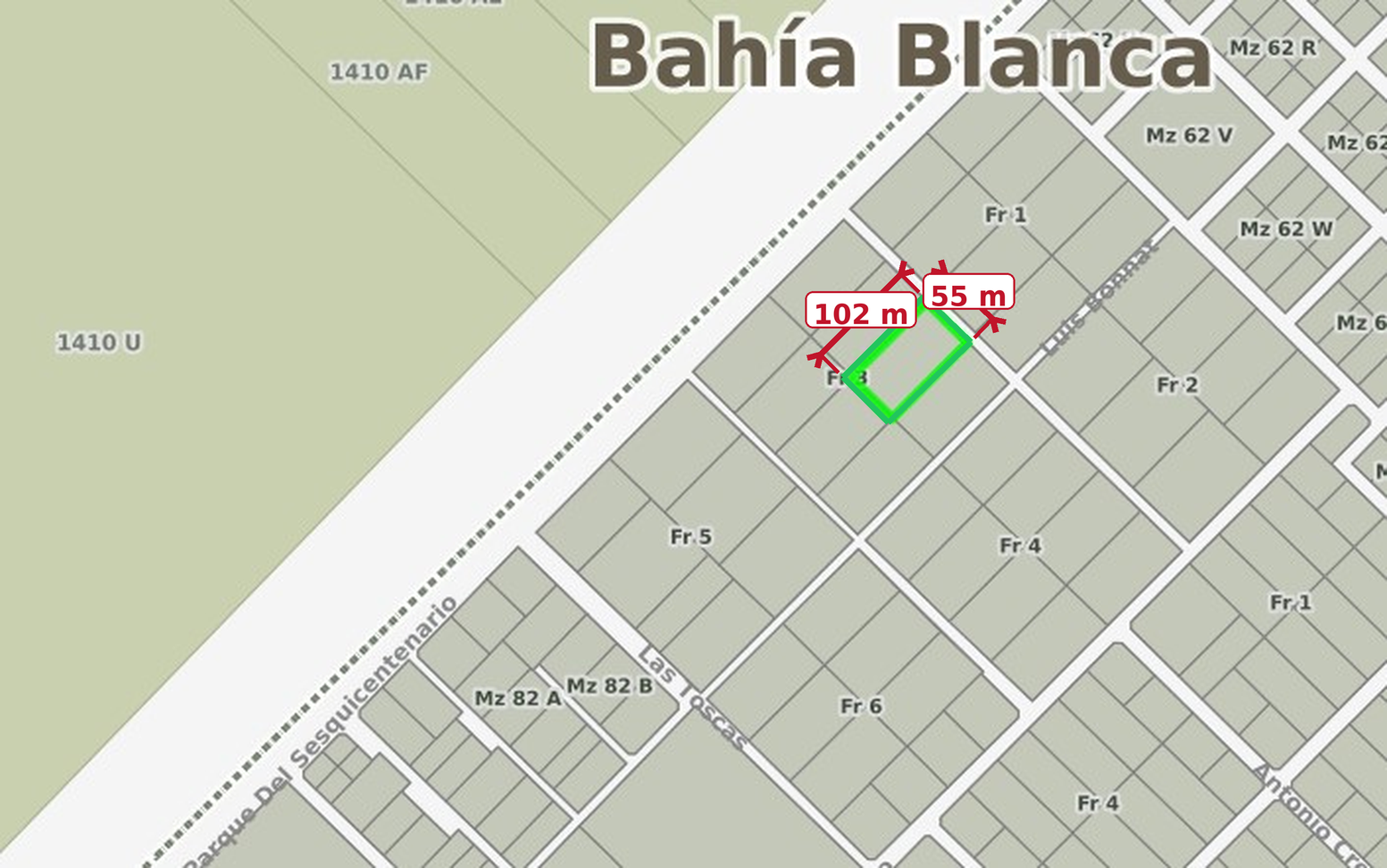 Terreno en Venta en Ernesto Che Guevara De La Serna 4108, Villa Belgrano, Bahía Blanca - Bahía Blanca Propiedades | SITIO OFICIAL l