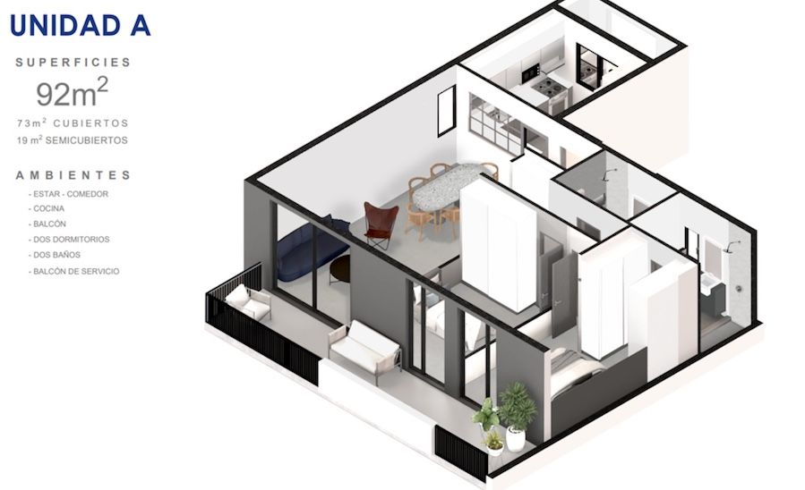 Departamento en Venta en Blandengues 72, Macrocentro, Bahía Blanca - Bahía Blanca Propiedades | SITIO OFICIAL l