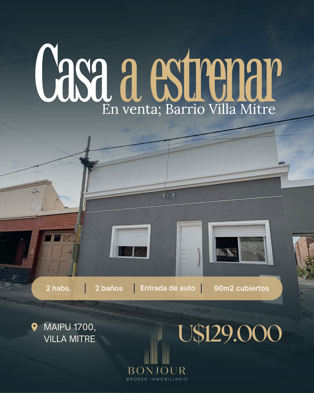 Casa en Venta en Maipu 1738, Villa Mitre, Bahía Blanca - Bahía Blanca Propiedades | SITIO OFICIAL l