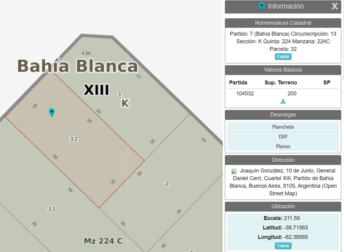 Terreno en Venta en Gonzalez 500,  General Cerri - Bahía Blanca Propiedades | SITIO OFICIAL l