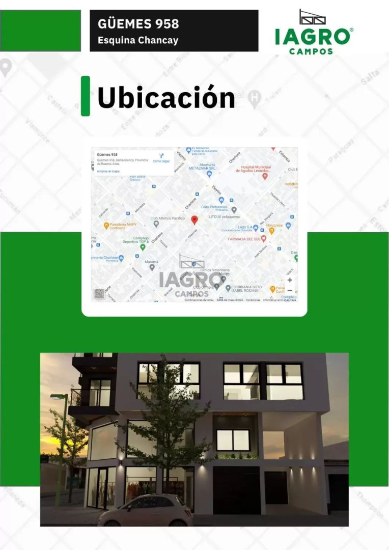 Departamento en Venta en Güemes 958, Pacifico, Bahía Blanca - Bahía Blanca Propiedades | SITIO OFICIAL l