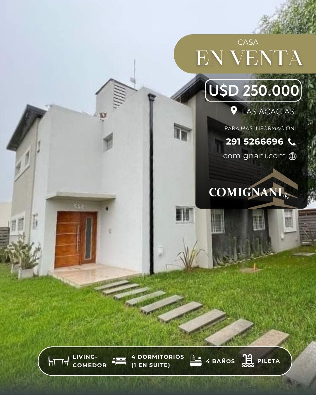 Casa en Venta  Las Acacias, Bahía Blanca - Bahía Blanca Propiedades | SITIO OFICIAL l