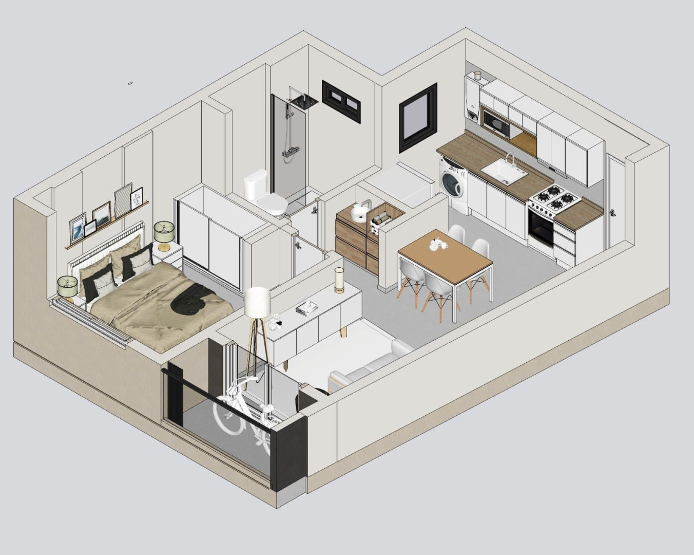 Departamento  - Fideicomiso en Mitre 325, Centro, Bahía Blanca - Bahía Blanca Propiedades | SITIO OFICIAL l