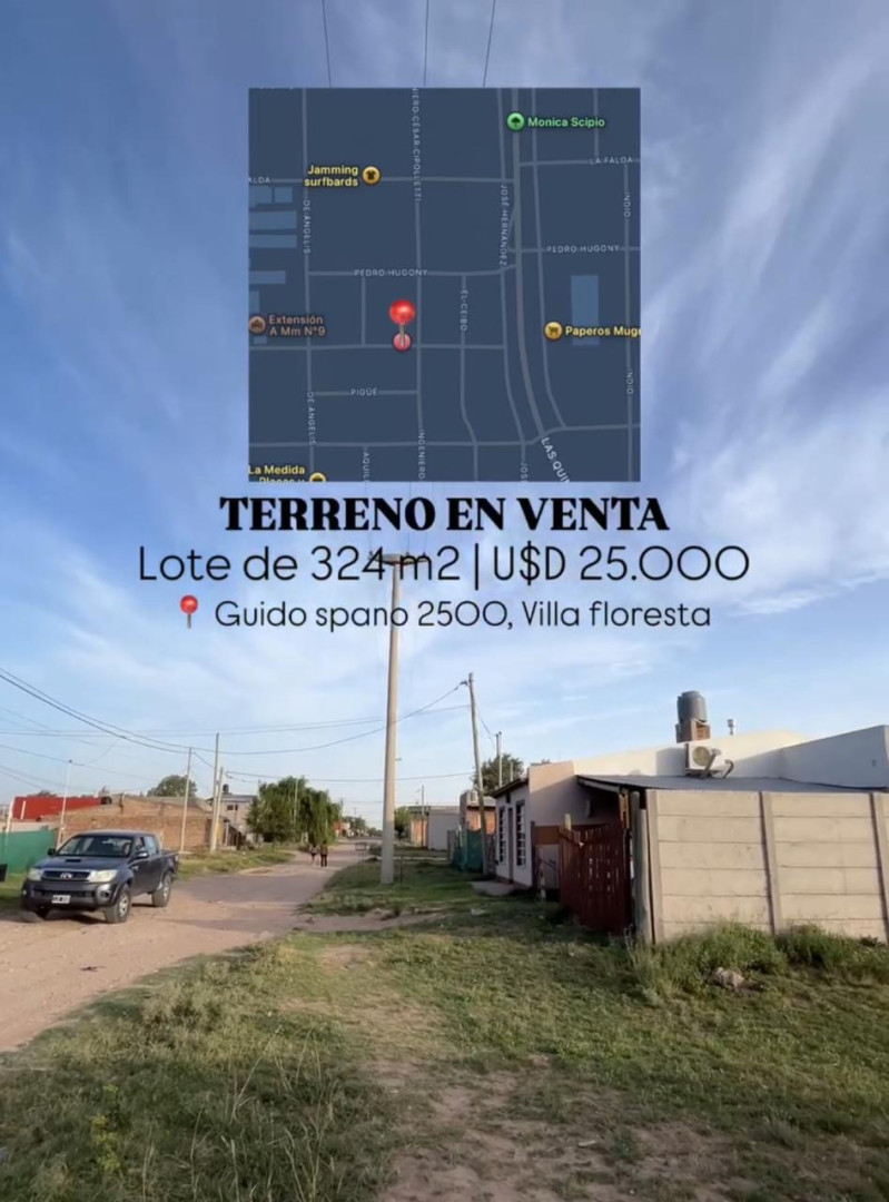 Terreno en Venta en Guido Spano 2500, Villa Floresta, Bahía Blanca - Bahía Blanca Propiedades | SITIO OFICIAL l