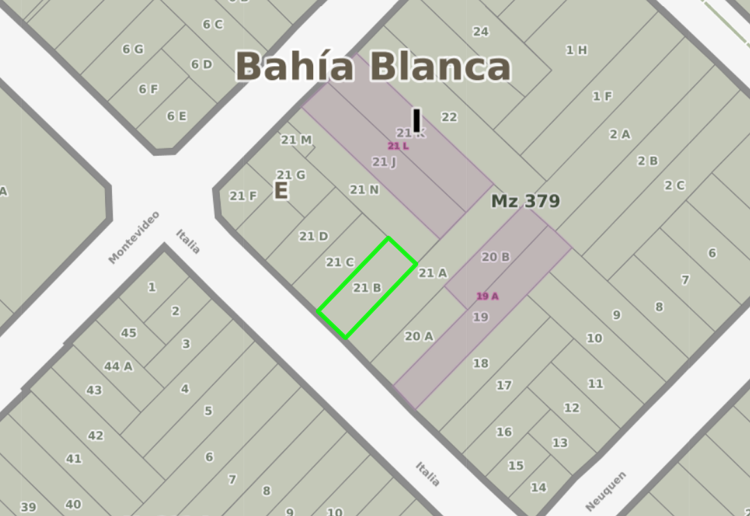 Terreno en Venta en ITALIA 1238, Pedro Pico, Bahía Blanca - Bahía Blanca Propiedades | SITIO OFICIAL l