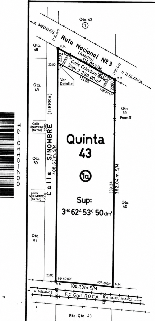 Terreno en Venta en RUTA NACIONAL 3 KM 694,  Bahía Blanca - Bahía Blanca Propiedades | SITIO OFICIAL l