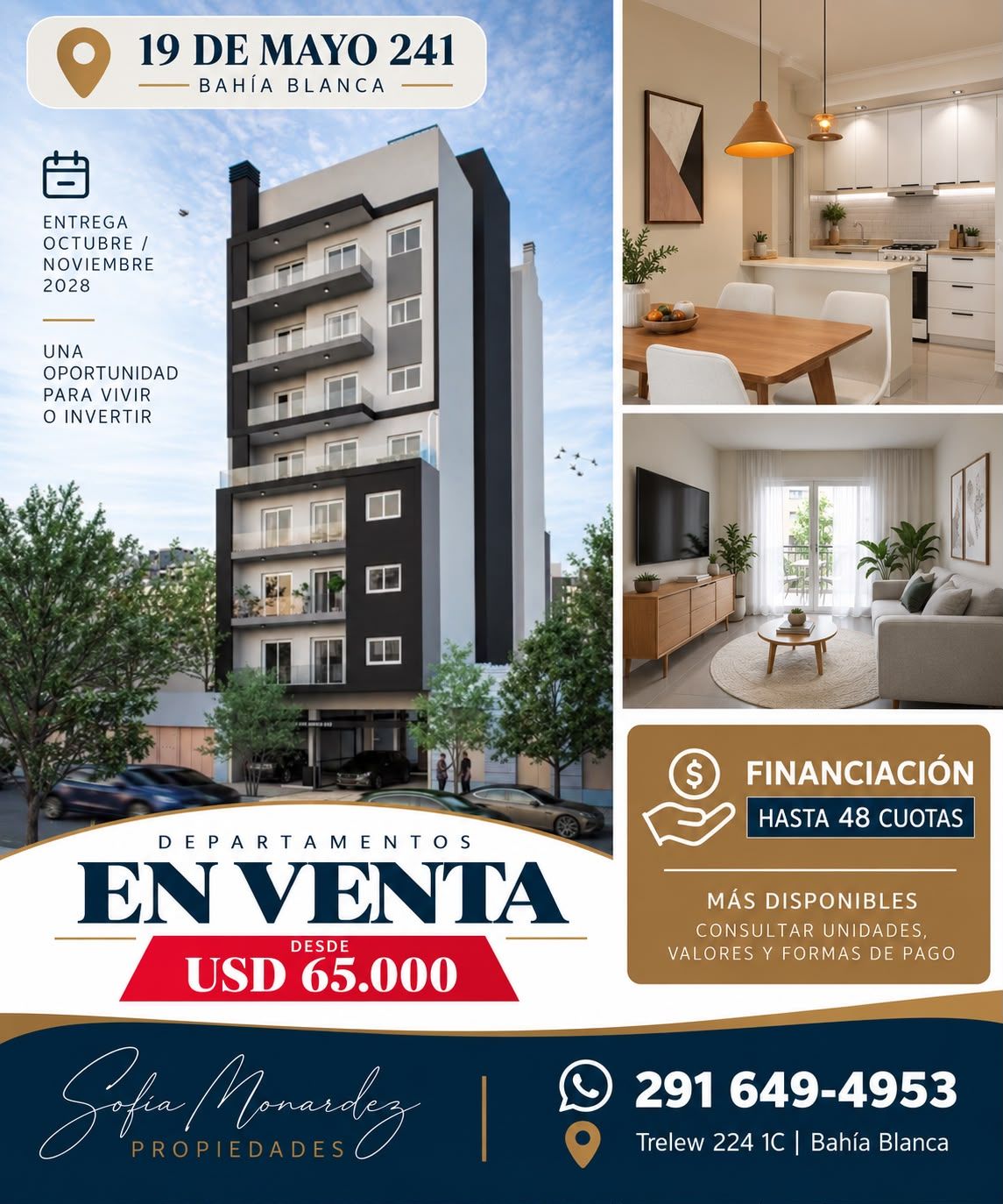 Departamento en Venta en 19 De Mayo 241, Centro, Bahía Blanca - Bahía Blanca Propiedades | SITIO OFICIAL l
