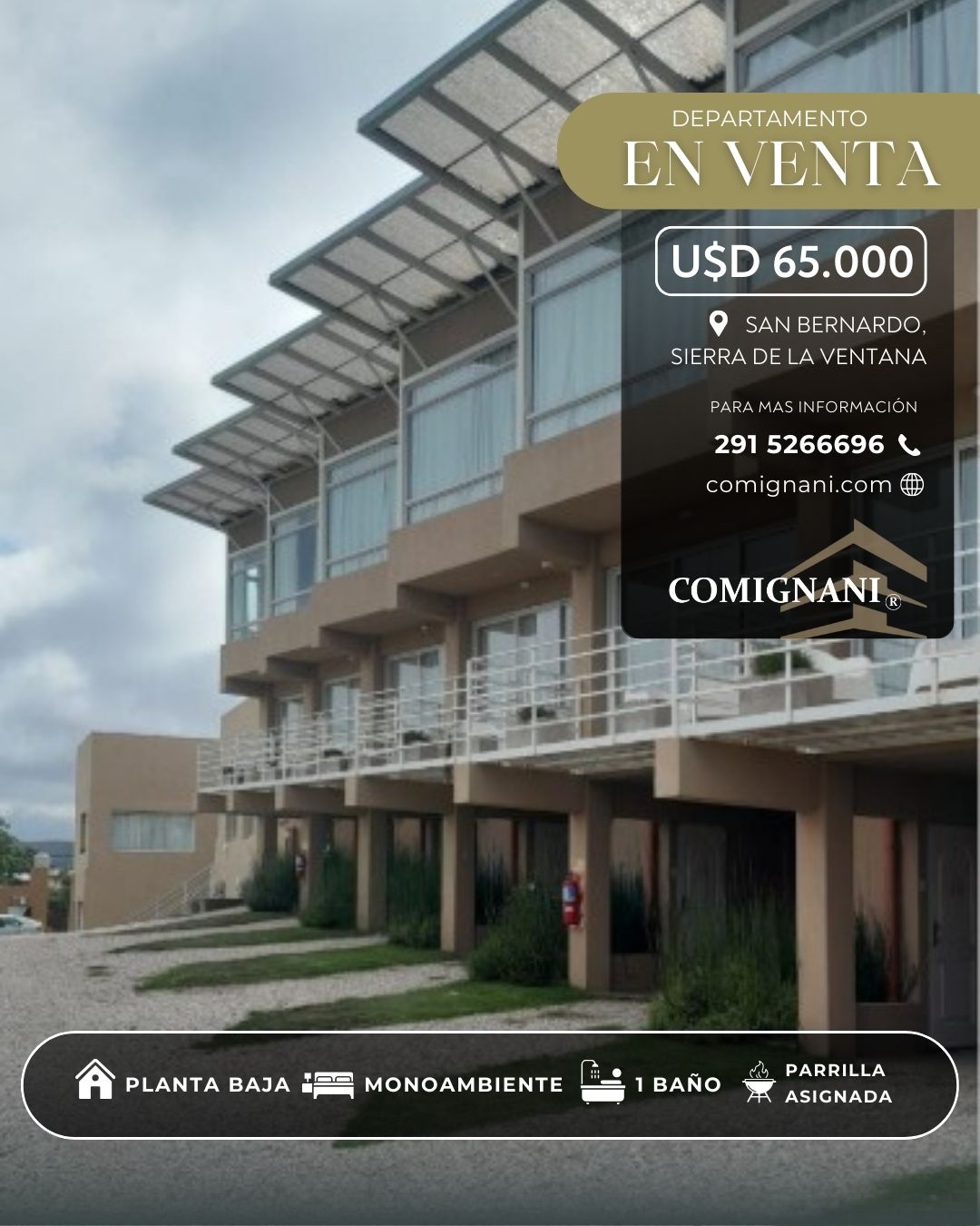 Departamento en Venta  San Bernardo , Sierra de  la Ventana - Bahía Blanca Propiedades | SITIO OFICIAL l