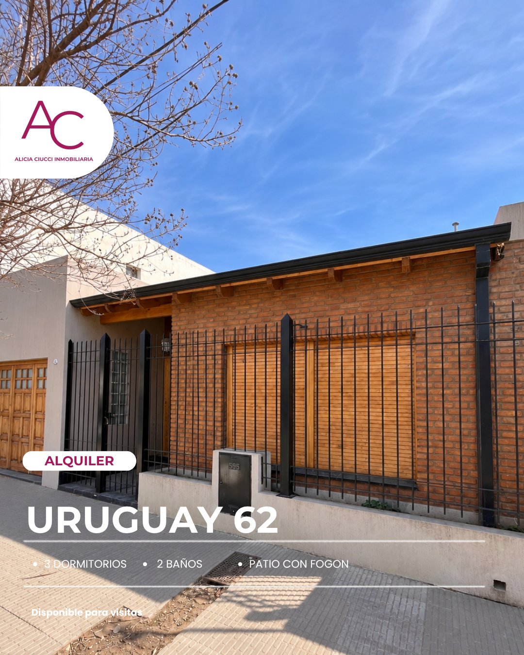 Casa en Alquiler en URUGUAY 62,  Bahía Blanca - Bahía Blanca Propiedades | SITIO OFICIAL l