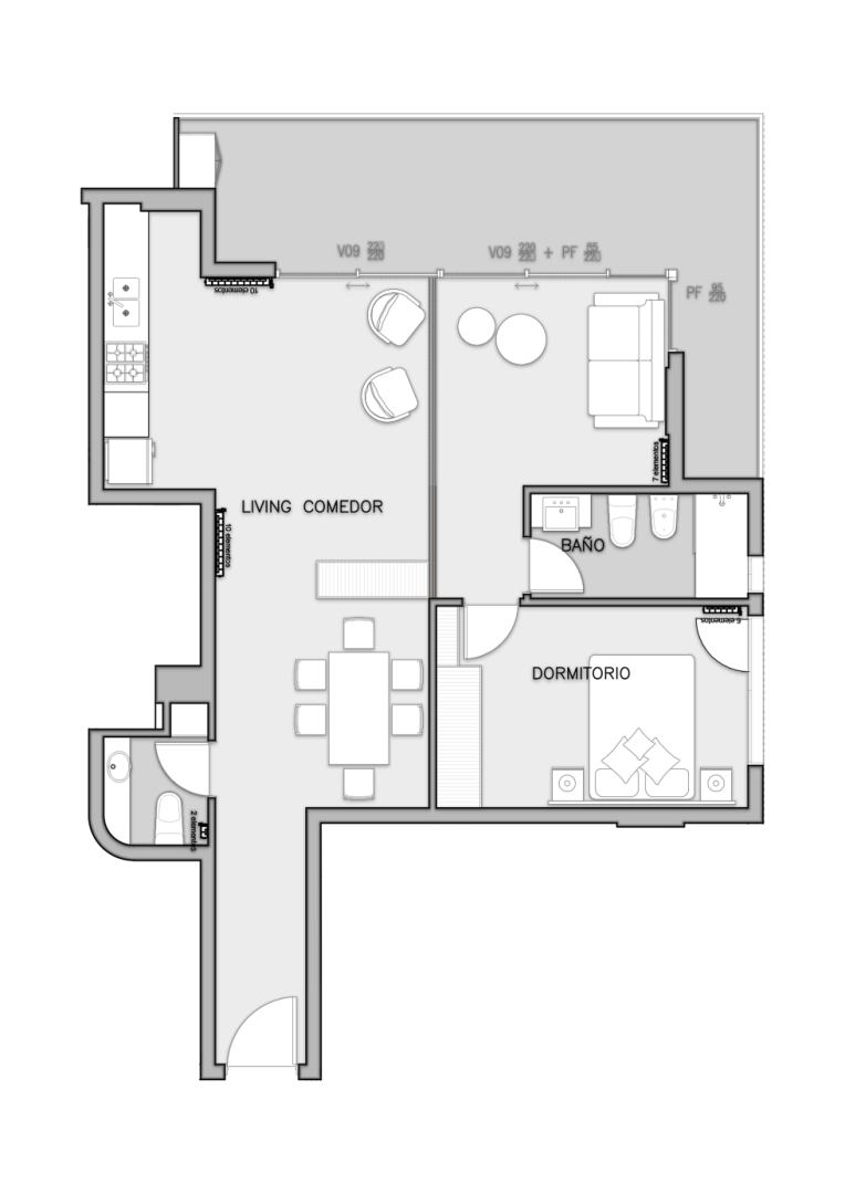 Departamento en Venta en O'Higgins 237, Centro, Bahía Blanca - Bahía Blanca Propiedades | SITIO OFICIAL l