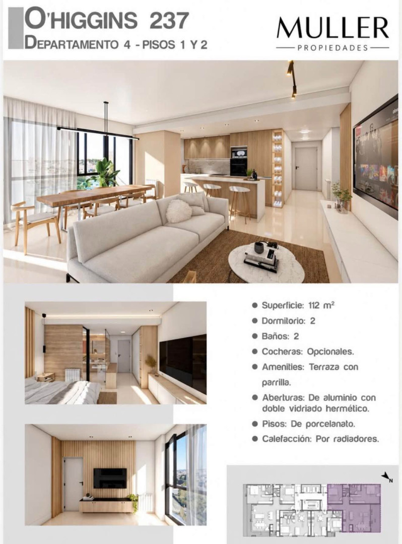 Departamento en Venta en OHIGGINS 237 , Centro, Bahía Blanca - Bahía Blanca Propiedades | SITIO OFICIAL l