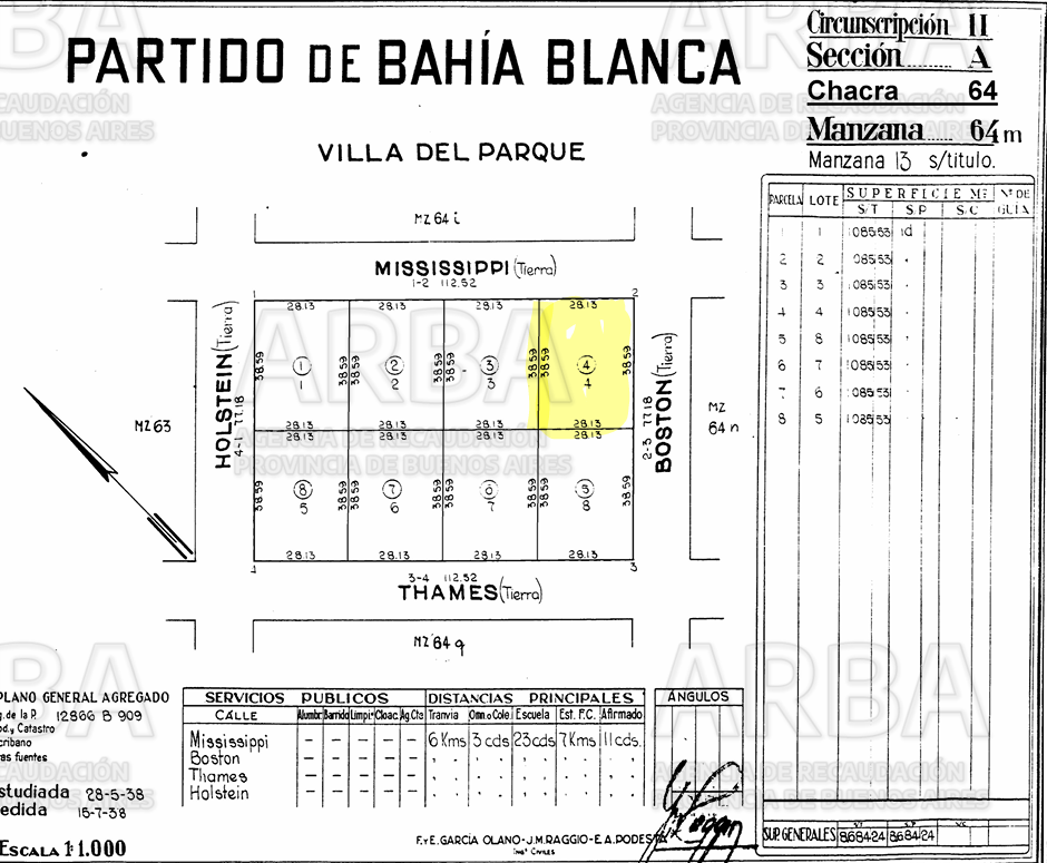 Terreno en Venta en Rigamonti Y Estanislao Lopez , Villa del Parque, Bahía Blanca - Bahía Blanca Propiedades | SITIO OFICIAL l