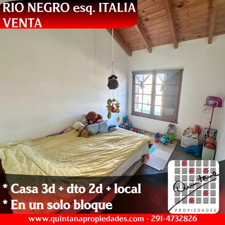 Casa con Local en Venta en Italia Y Rio Negro, Pedro Pico, Bahía Blanca - Bahía Blanca Propiedades | SITIO OFICIAL l