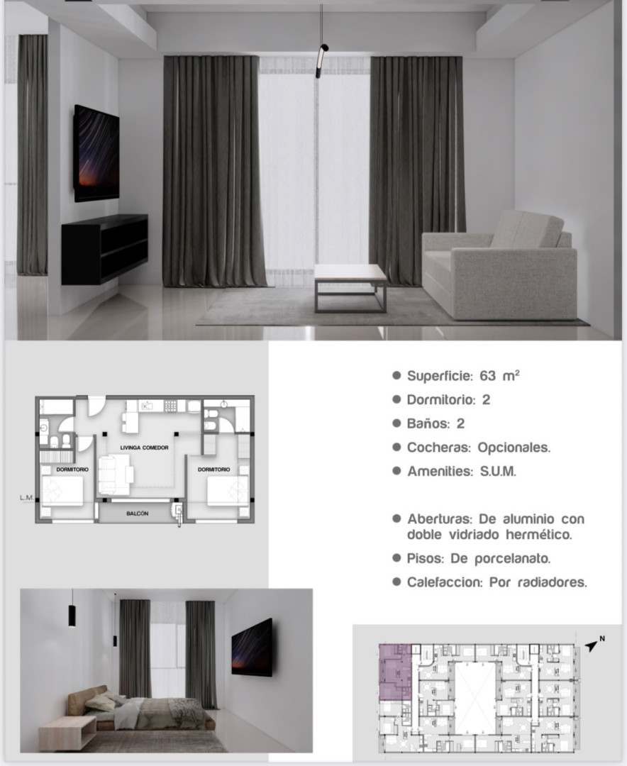 Departamento en Venta en Vieytes 1045, Pacifico, Bahía Blanca - Bahía Blanca Propiedades | SITIO OFICIAL l