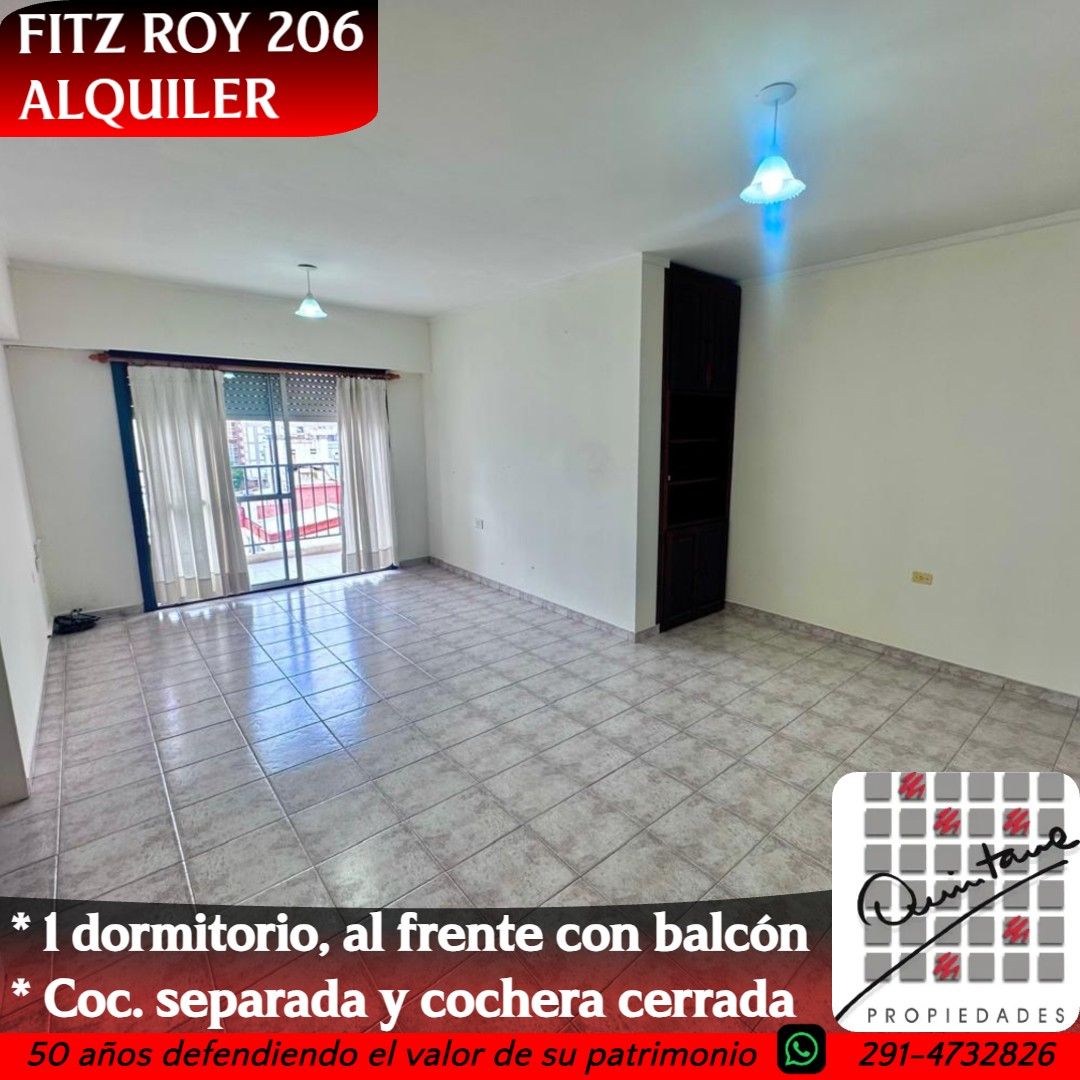 Departamento en Alquiler en Fitz Roy 206, Centro, Bahía Blanca - Bahía Blanca Propiedades | SITIO OFICIAL l