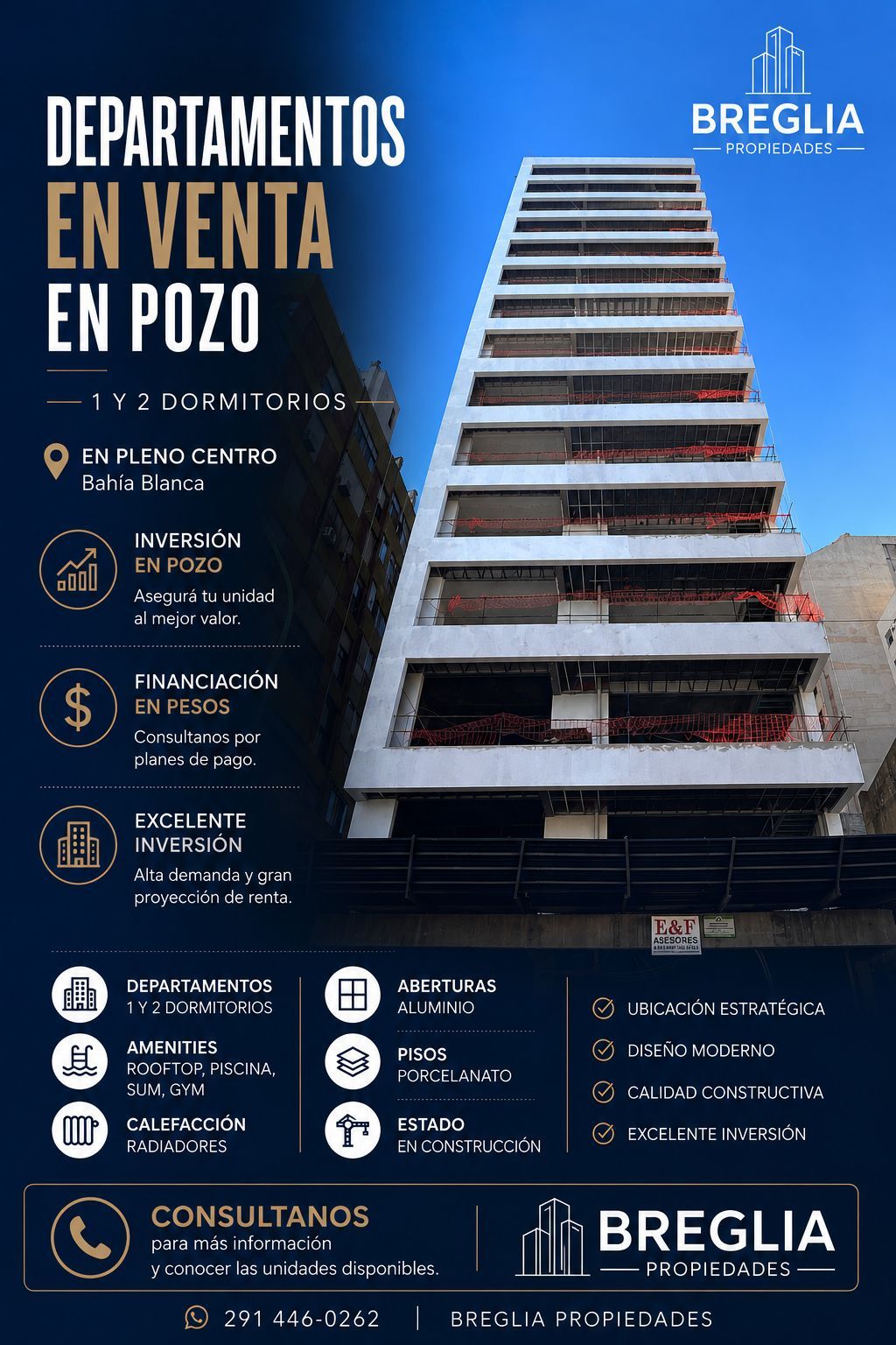 Departamento en Venta en Ohiggins 200, Centro, Bahía Blanca - Bahía Blanca Propiedades | SITIO OFICIAL l