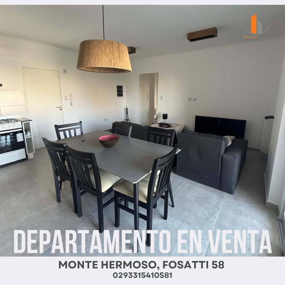 Departamento en Venta en Fossatty 58,  Monte Hermoso - Bahía Blanca Propiedades | SITIO OFICIAL l