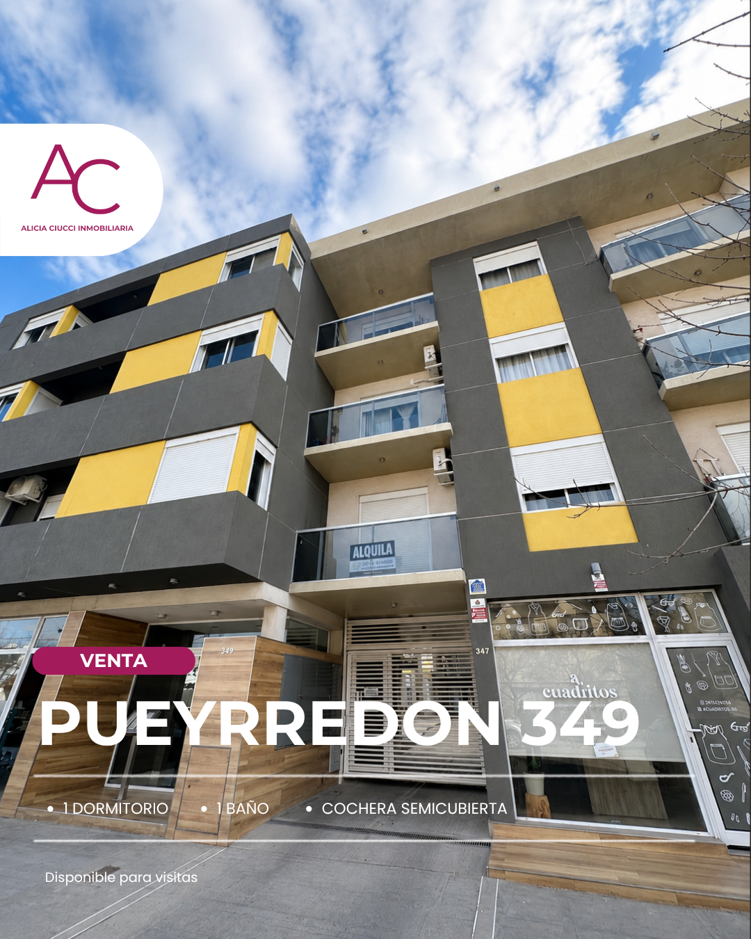 Departamento en Venta en PUEYRREDON 349, Macrocentro, Bahía Blanca - Bahía Blanca Propiedades | SITIO OFICIAL l