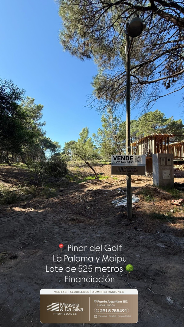 Terreno en Venta en La Paloma Y Maipu, Pinar del Golf, Monte Hermoso - Bahía Blanca Propiedades | SITIO OFICIAL l