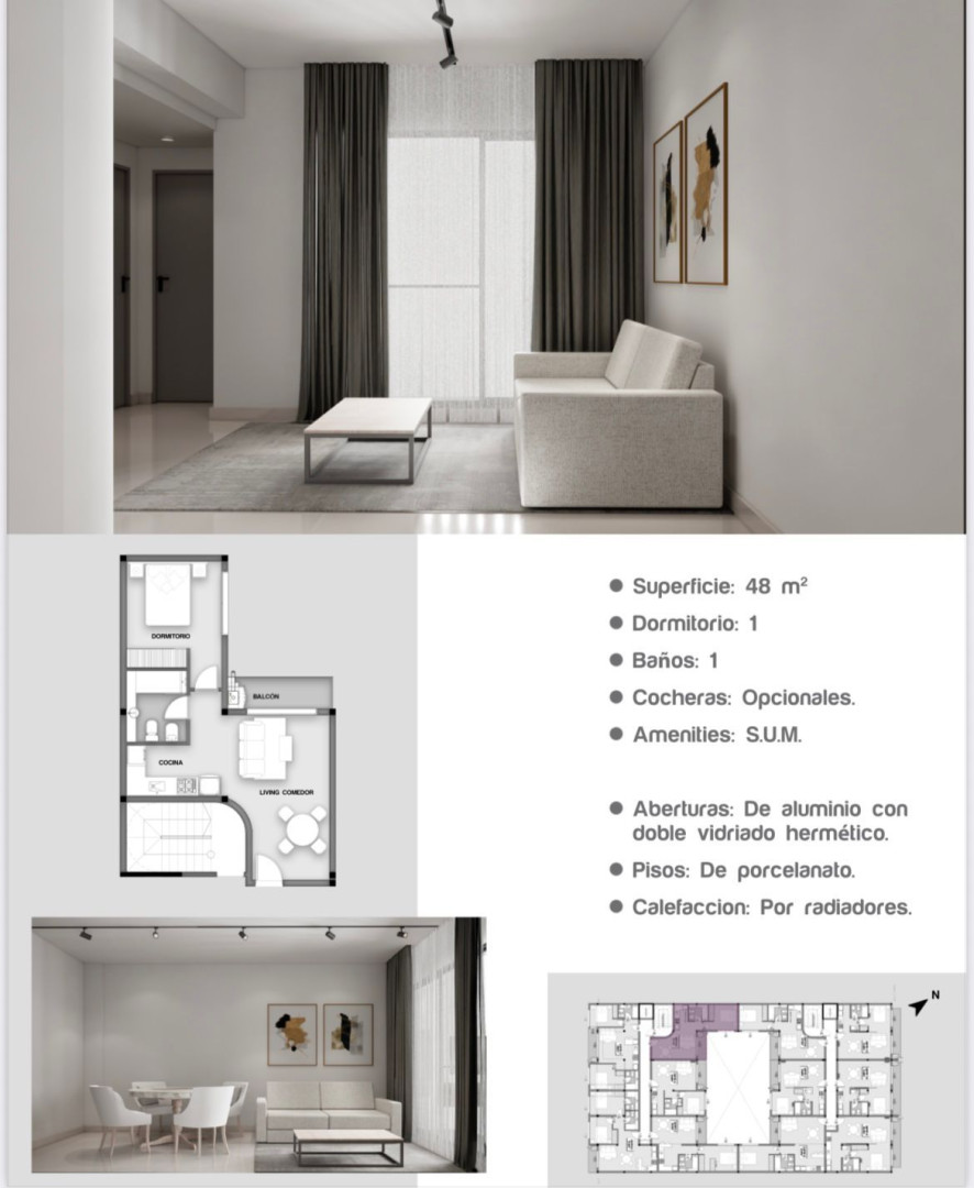 Departamento en Venta en Vieytes 1045, Pacifico, Bahía Blanca - Bahía Blanca Propiedades | SITIO OFICIAL l