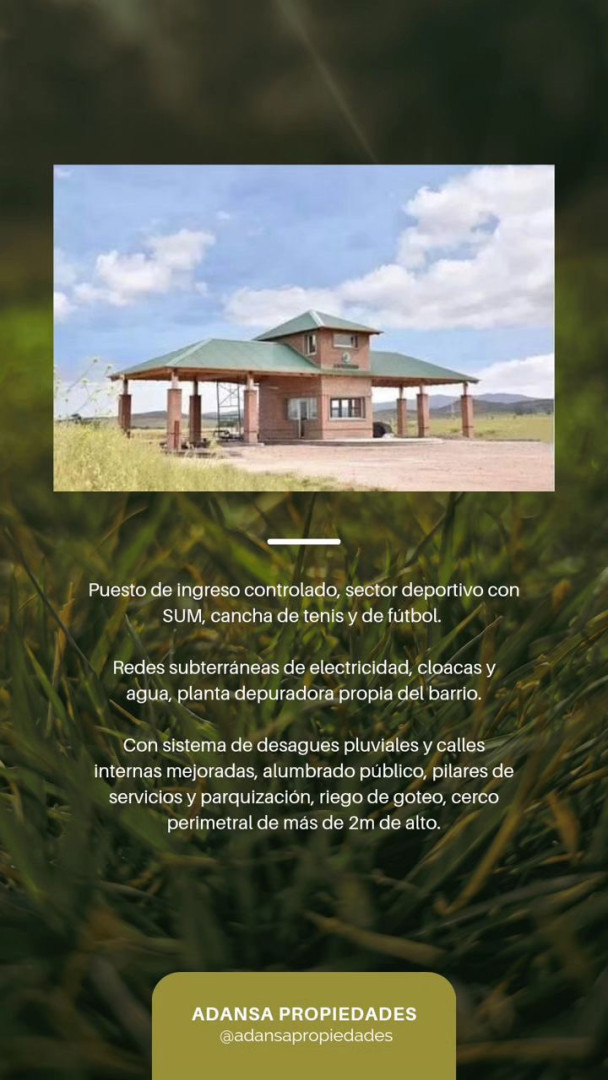 Terreno en Venta en Lote 58, Las Verbenas , Sierra de  la Ventana - Bahía Blanca Propiedades | SITIO OFICIAL l